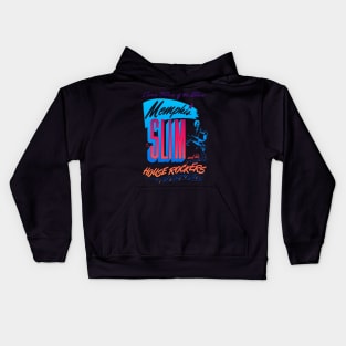 Memphis Slim gradient graphic Kids Hoodie